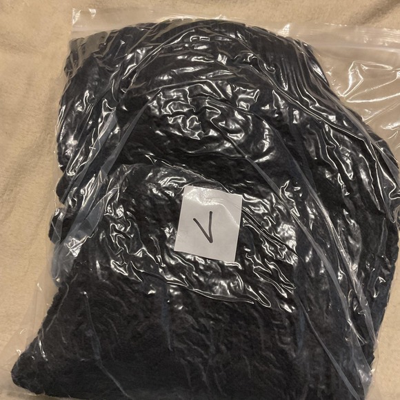 Sonoma Cardigan Sweater Womens XLargeBlack Open Front Crochet Knit Short Sleeve - Picture 8 of 8